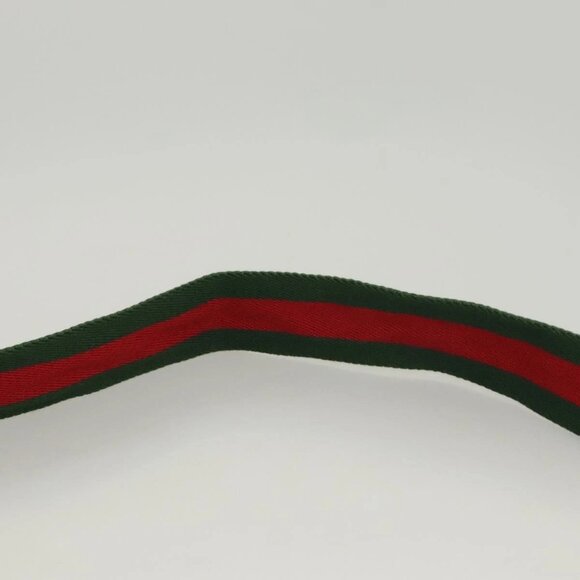 GUCCI GG Canvas Web Sherry Line Shoulder Bag Beige Green Red 189751 Auth am8390 - Picture 9 of 16